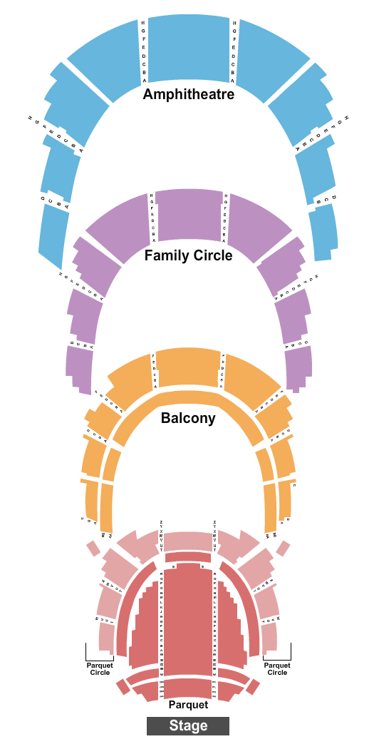 Academy Of Music The Nutcracker Seating Chart